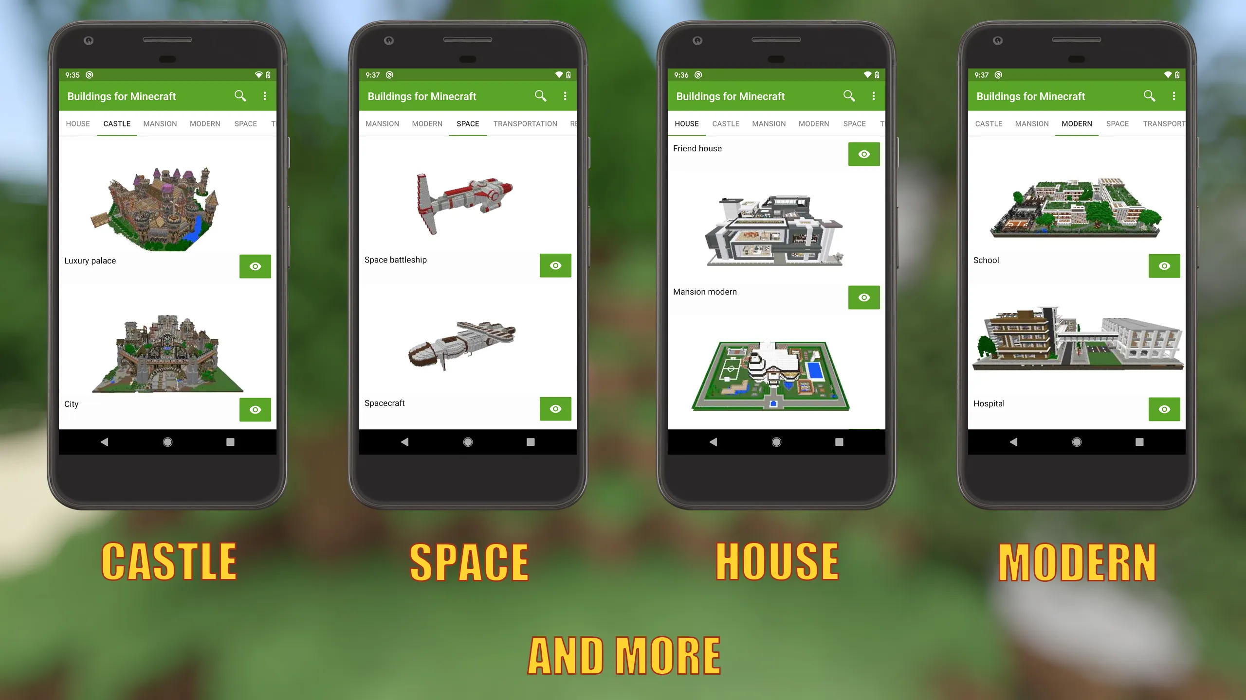 Buildings for Minecraft PE | Indus Appstore | Screenshot