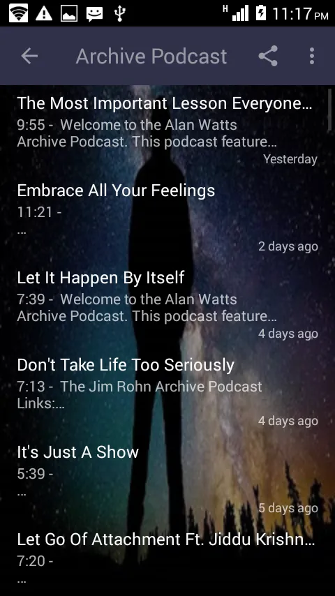 Alan Watts Teachings | Indus Appstore | Screenshot