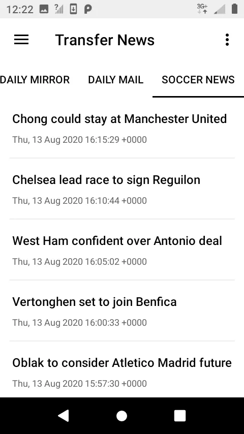 Football Transfer News: Live | Indus Appstore | Screenshot