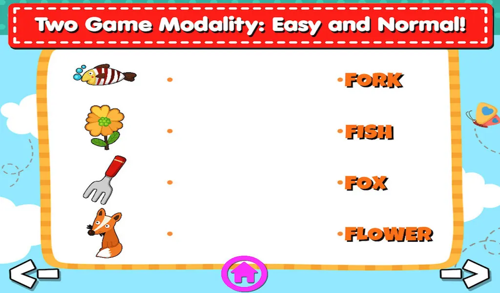 Match Pictures to Words | Indus Appstore | Screenshot