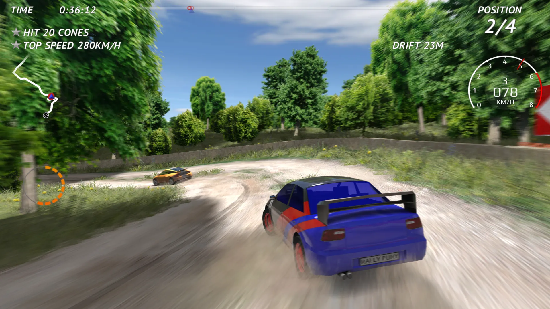 Rally Fury - Extreme Racing | Indus Appstore | Screenshot