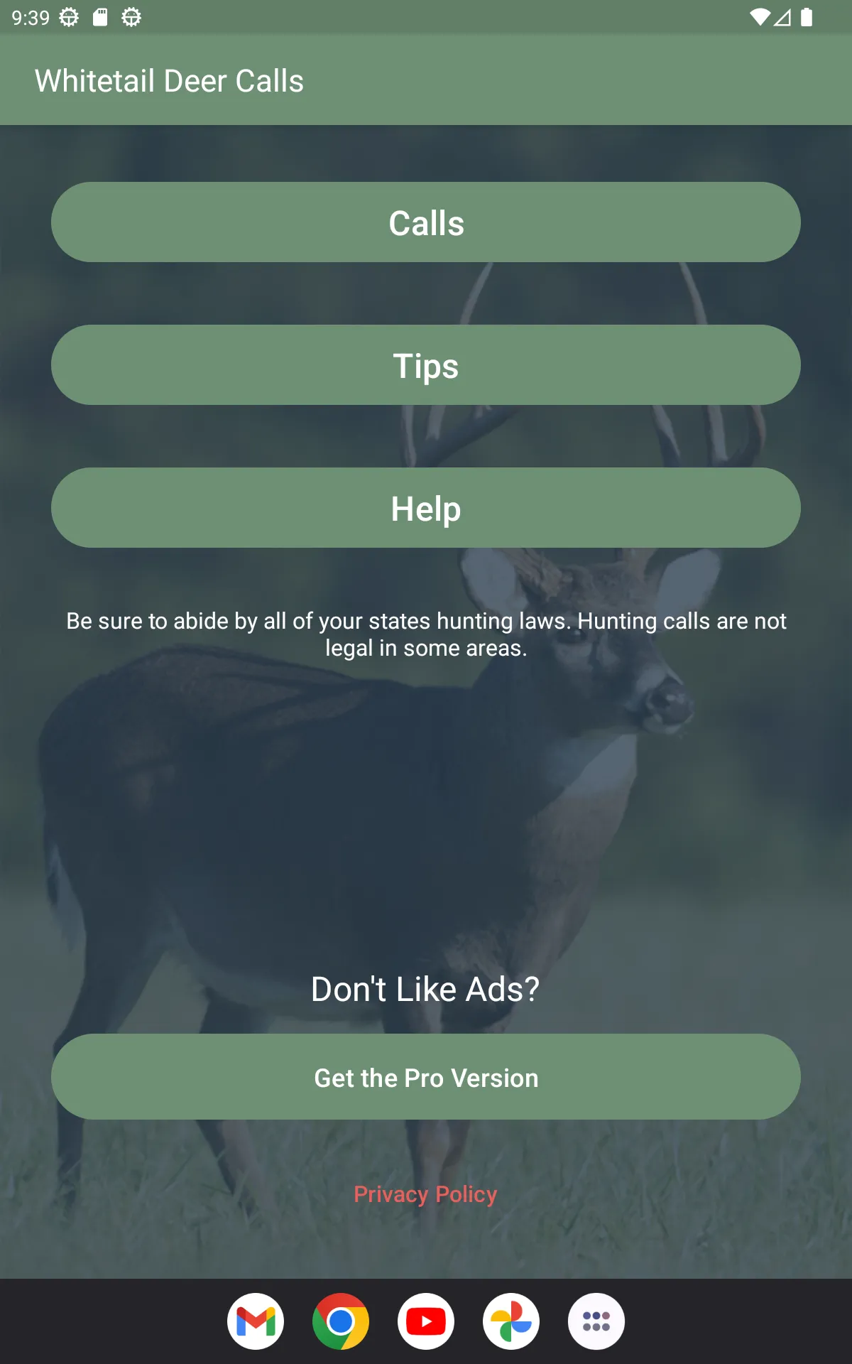 Whitetail Deer Calls | Indus Appstore | Screenshot