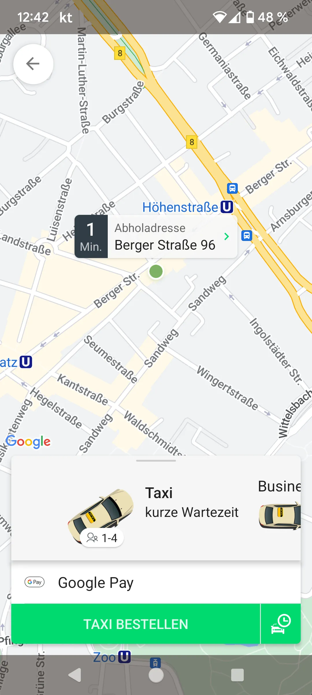 Taxi Deutschland | Indus Appstore | Screenshot