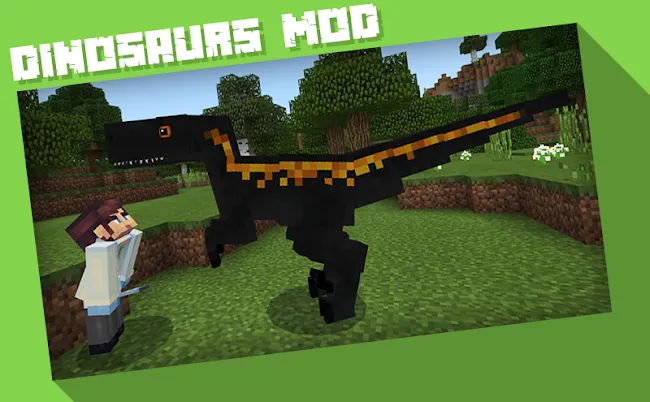 Jurassic Craft Dinosaurs Mod | Indus Appstore | Screenshot