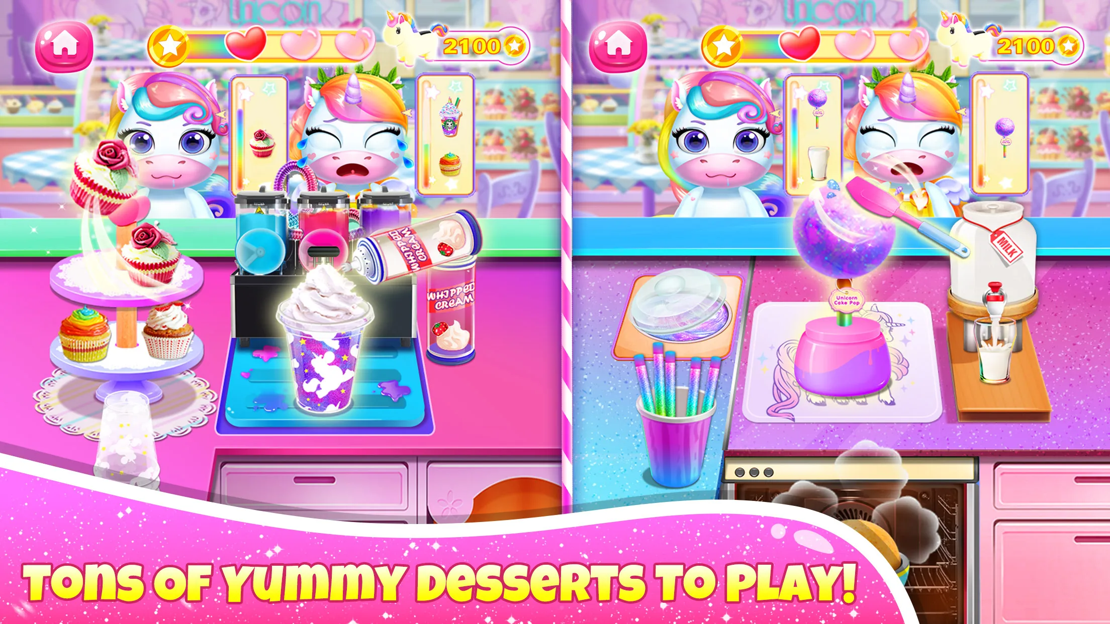 Unicorn Restaurant: Food Games | Indus Appstore | Screenshot