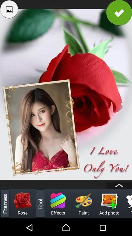 Rose Photo Frames | Indus Appstore | Screenshot