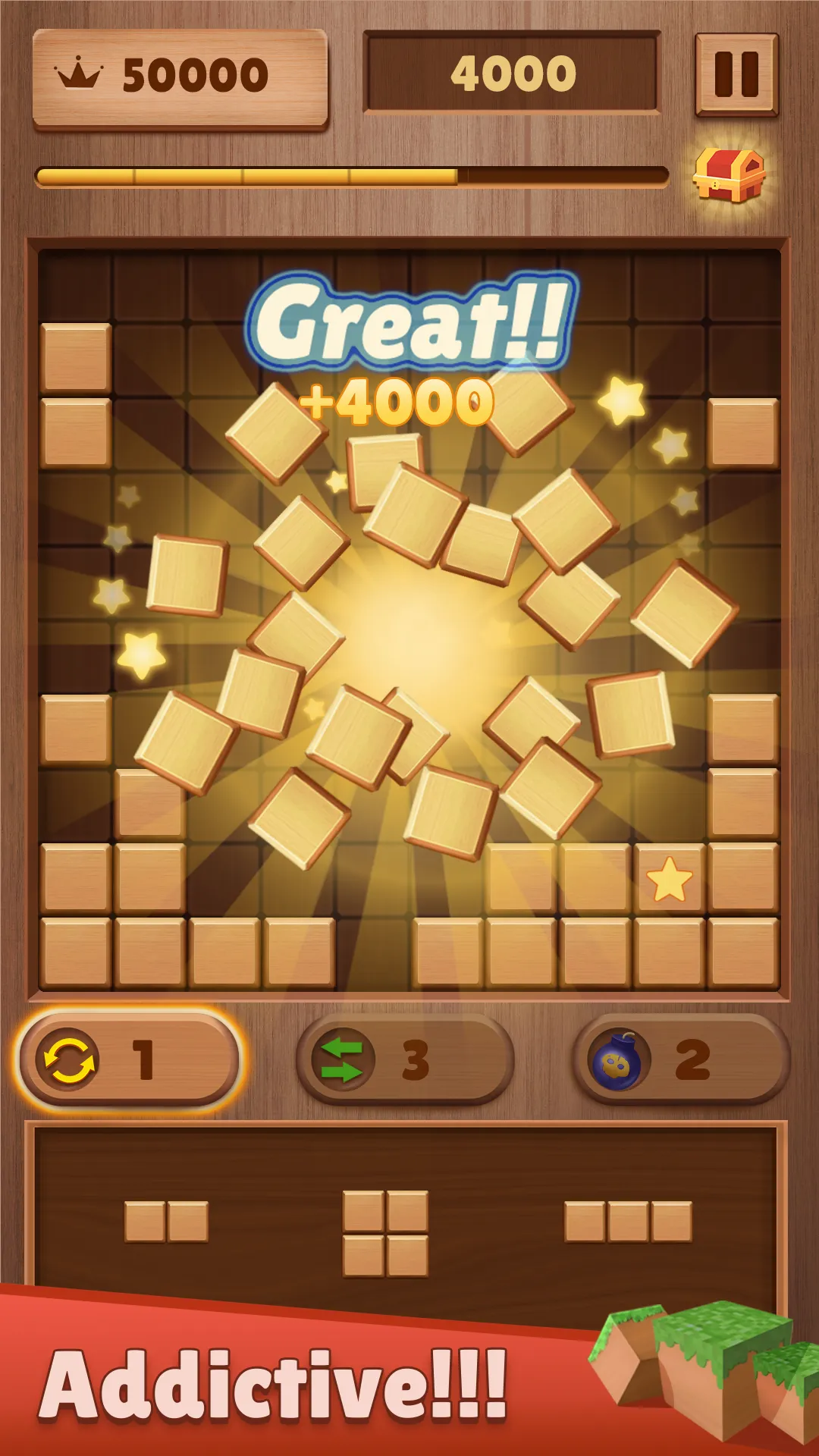 Wood Block Puzzle | Indus Appstore | Screenshot