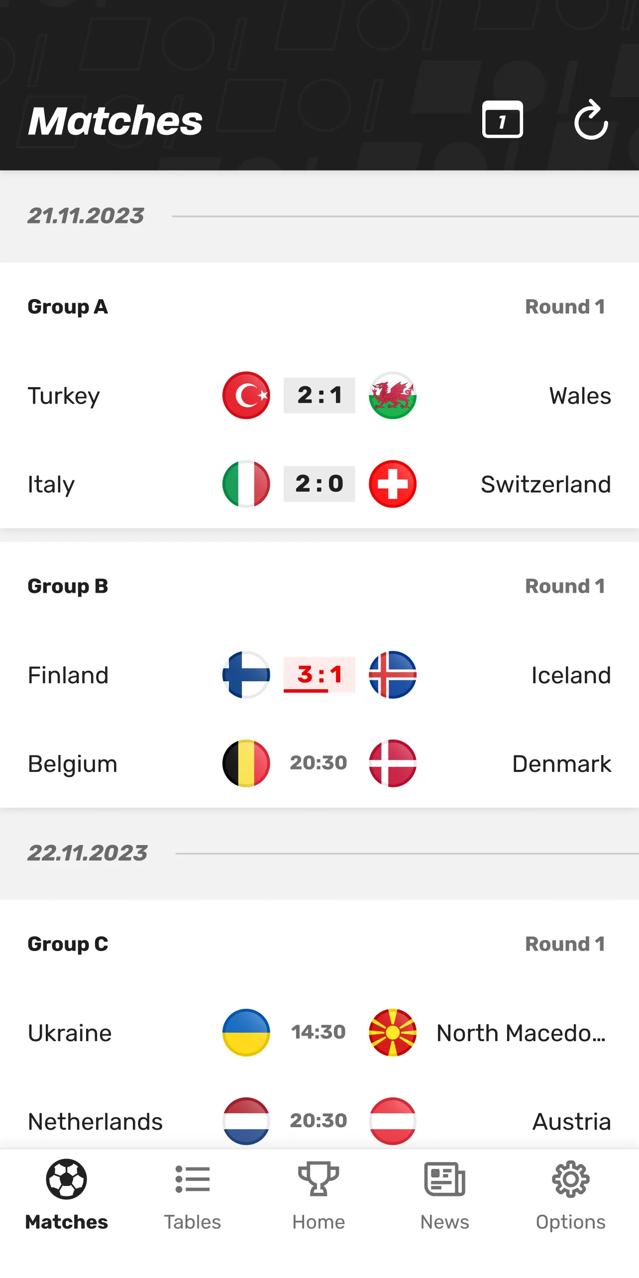 European Championship App 2024 | Indus Appstore | Screenshot