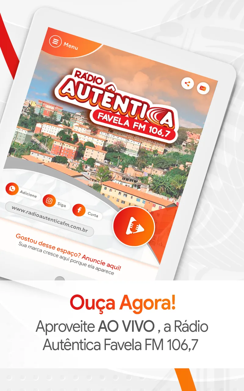 Rádio Favela Autêntica FM | Indus Appstore | Screenshot