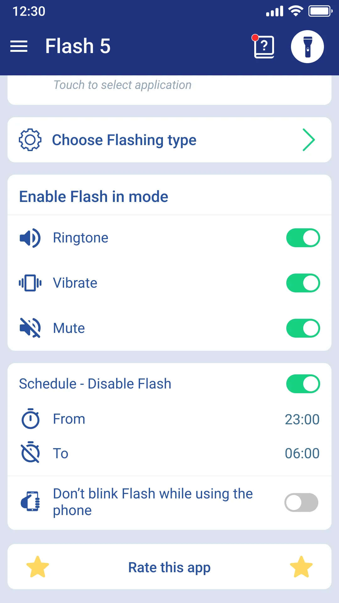 Flash Alert On Call - Flash 5 | Indus Appstore | Screenshot