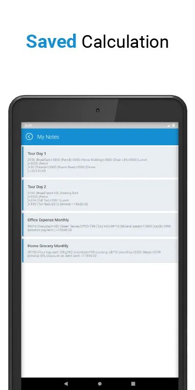 Adding Machine With Tape Calc | Indus Appstore | Screenshot