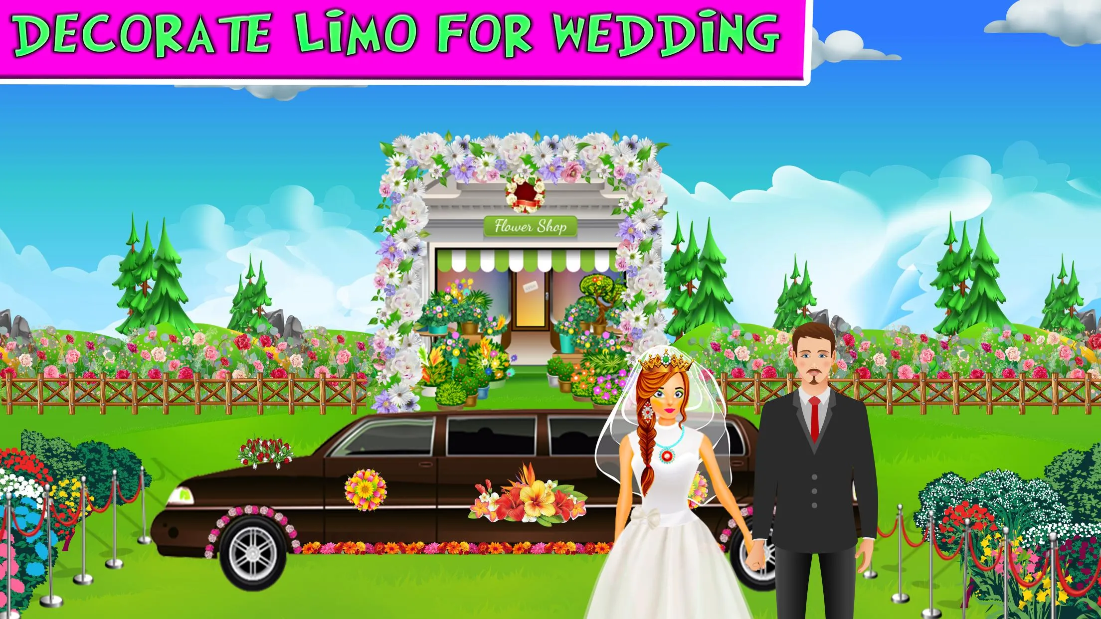 Wedding Limo Car Decoration | Indus Appstore | Screenshot