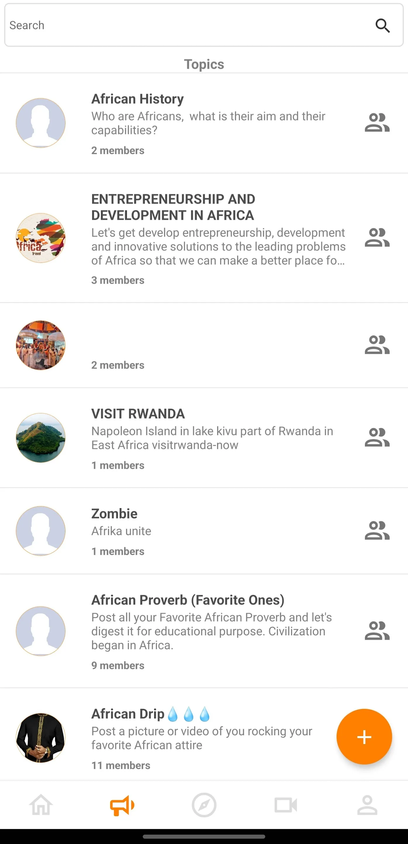 Tribelink Connecting Africa | Indus Appstore | Screenshot