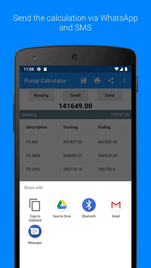 Fuel Pump Calculator | Indus Appstore | Screenshot