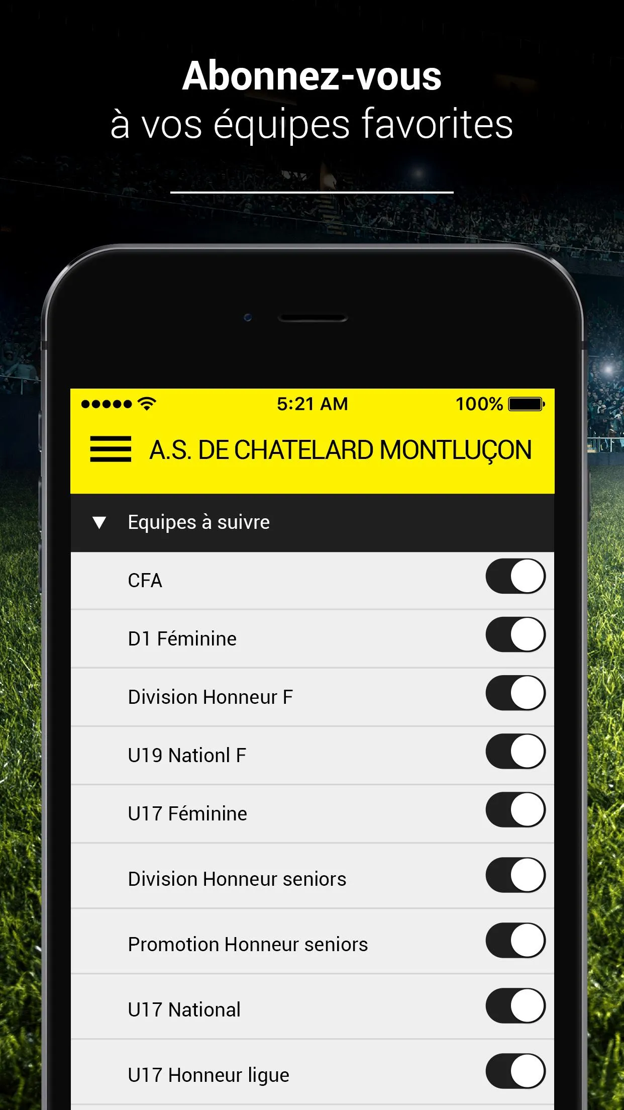 A.S. DE CHATELARD MONTLUCON | Indus Appstore | Screenshot