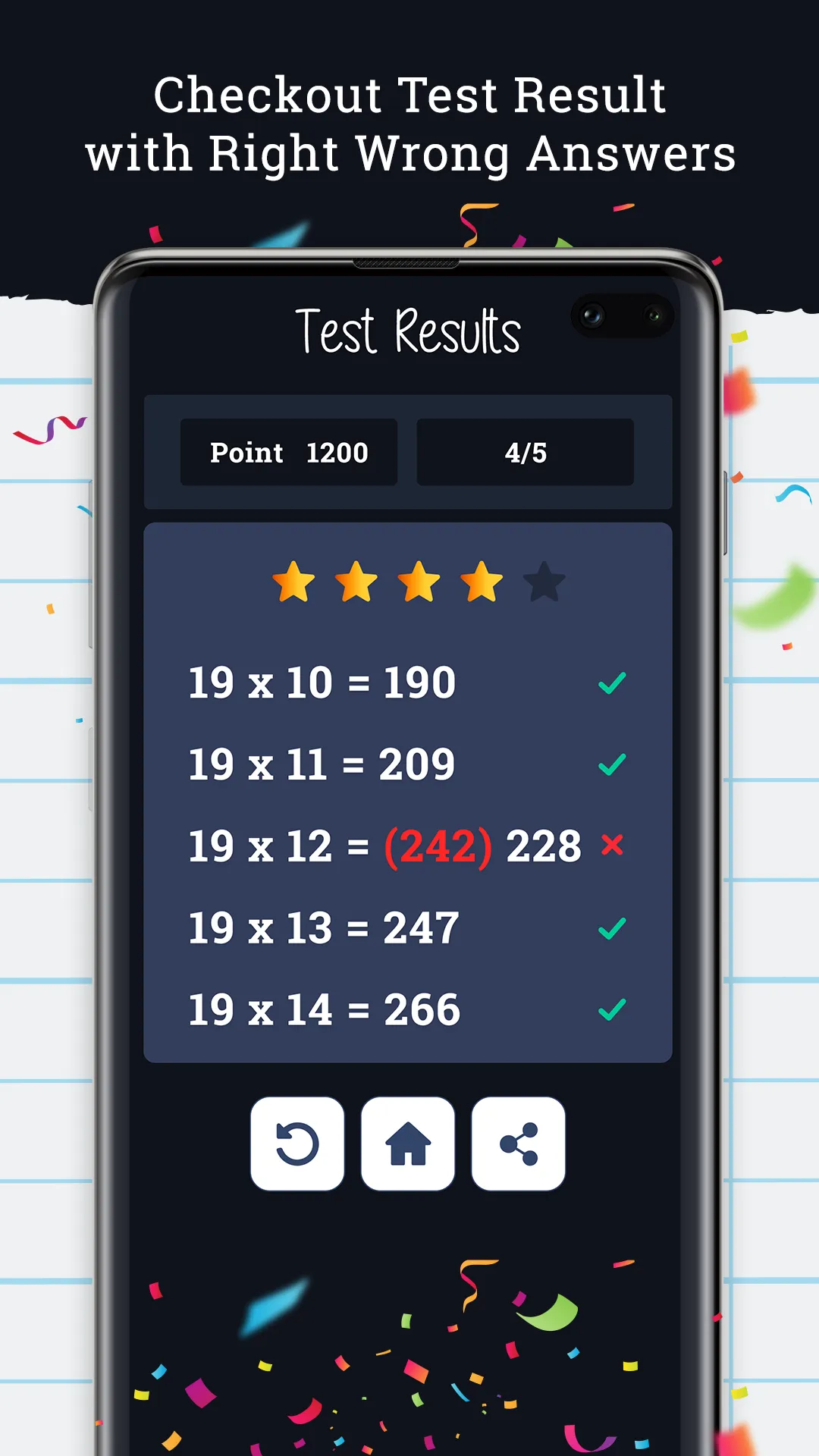 Math Multiplication Table | Indus Appstore | Screenshot