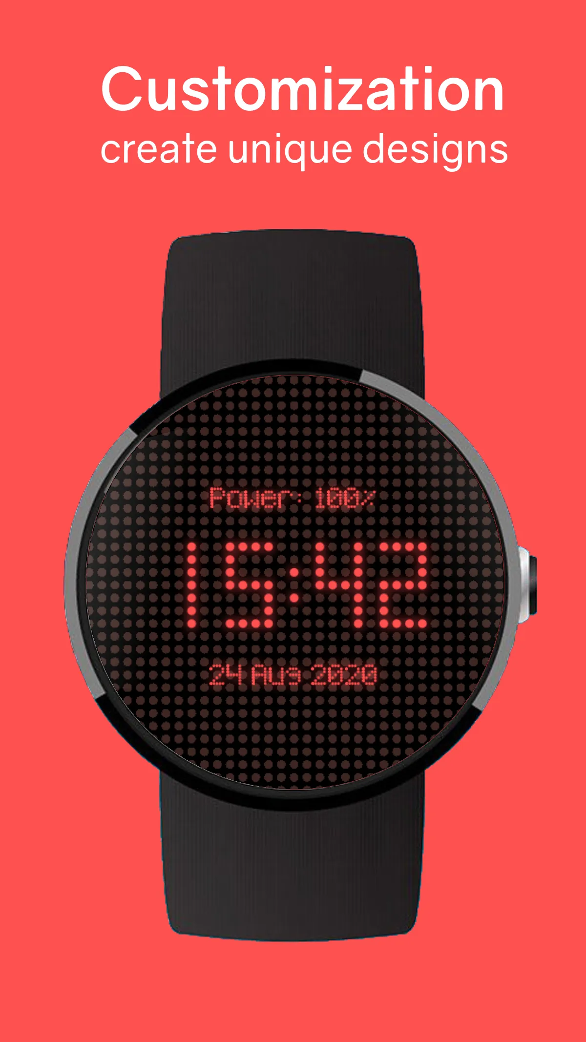 Pixels Watch Face | Indus Appstore | Screenshot