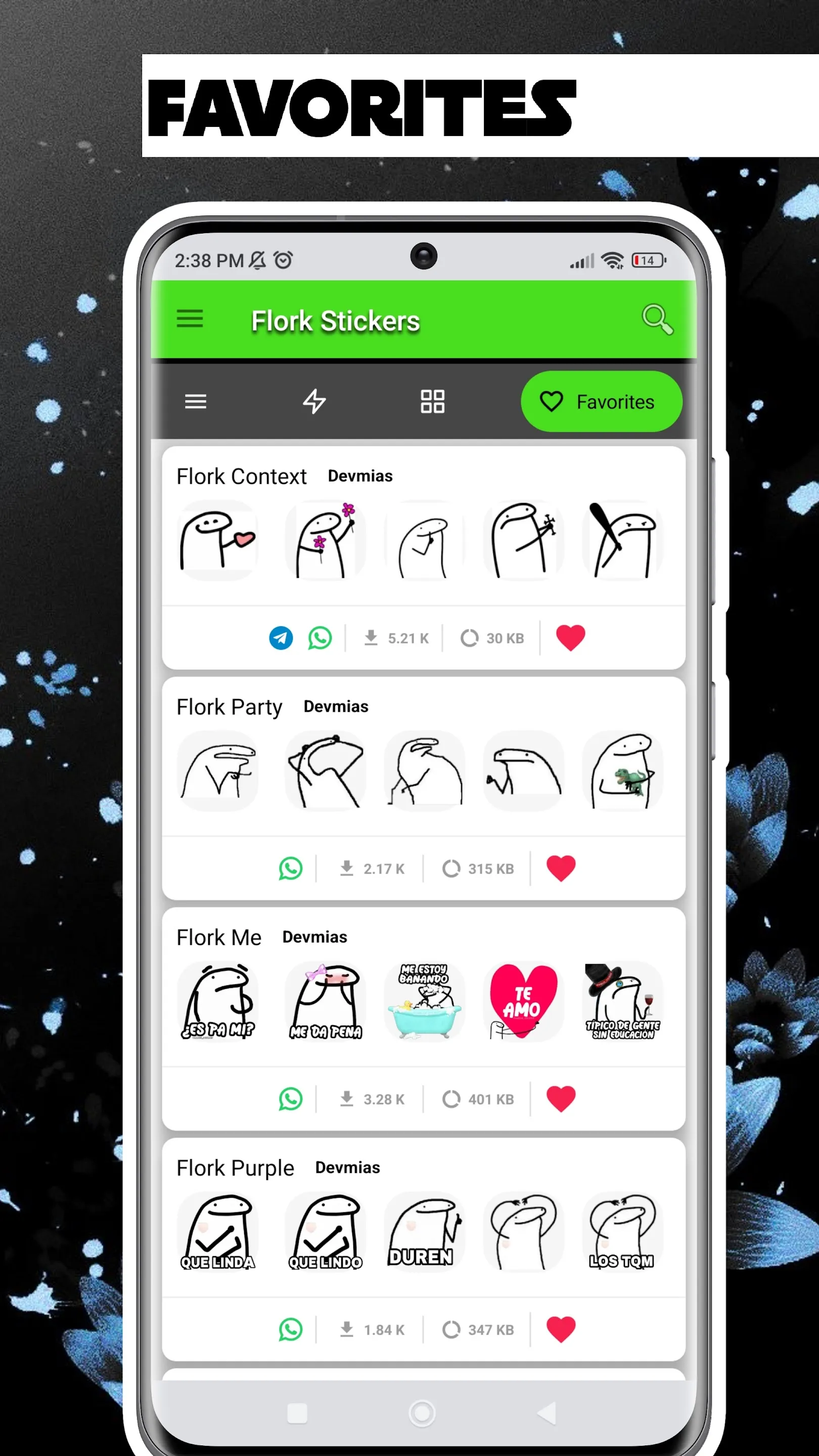 Flork Stickers for whatsapp | Indus Appstore | Screenshot