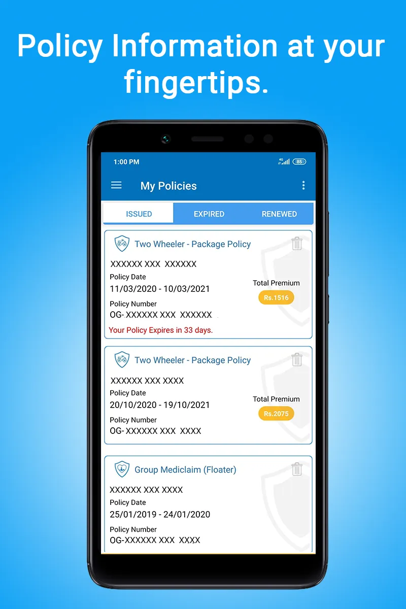 Caringly Yours: Insurance App | Indus Appstore | Screenshot