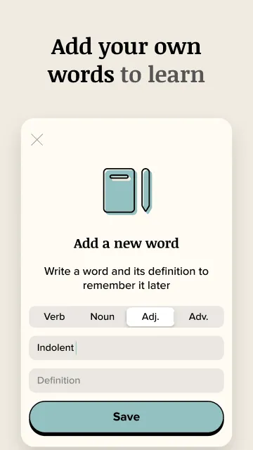 Vocabulary - Learn words daily | Indus Appstore | Screenshot