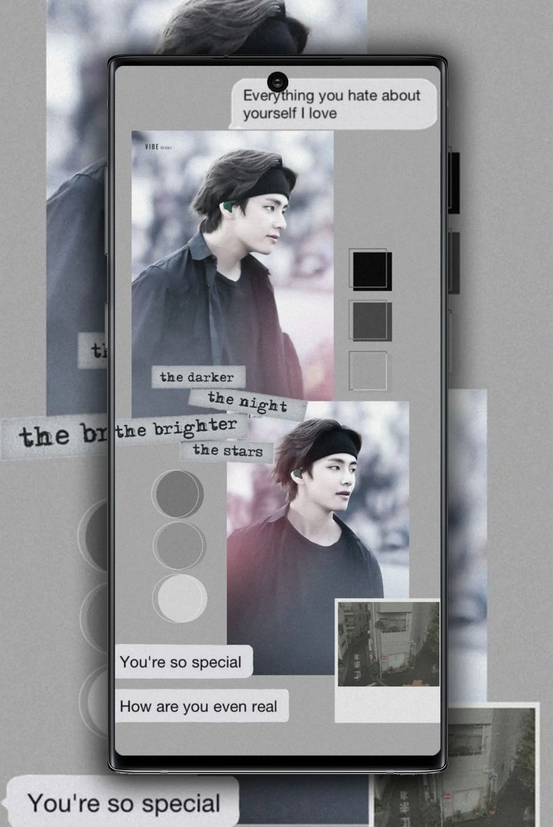 Taehyung Wallpaper Aesthetic | Indus Appstore | Screenshot