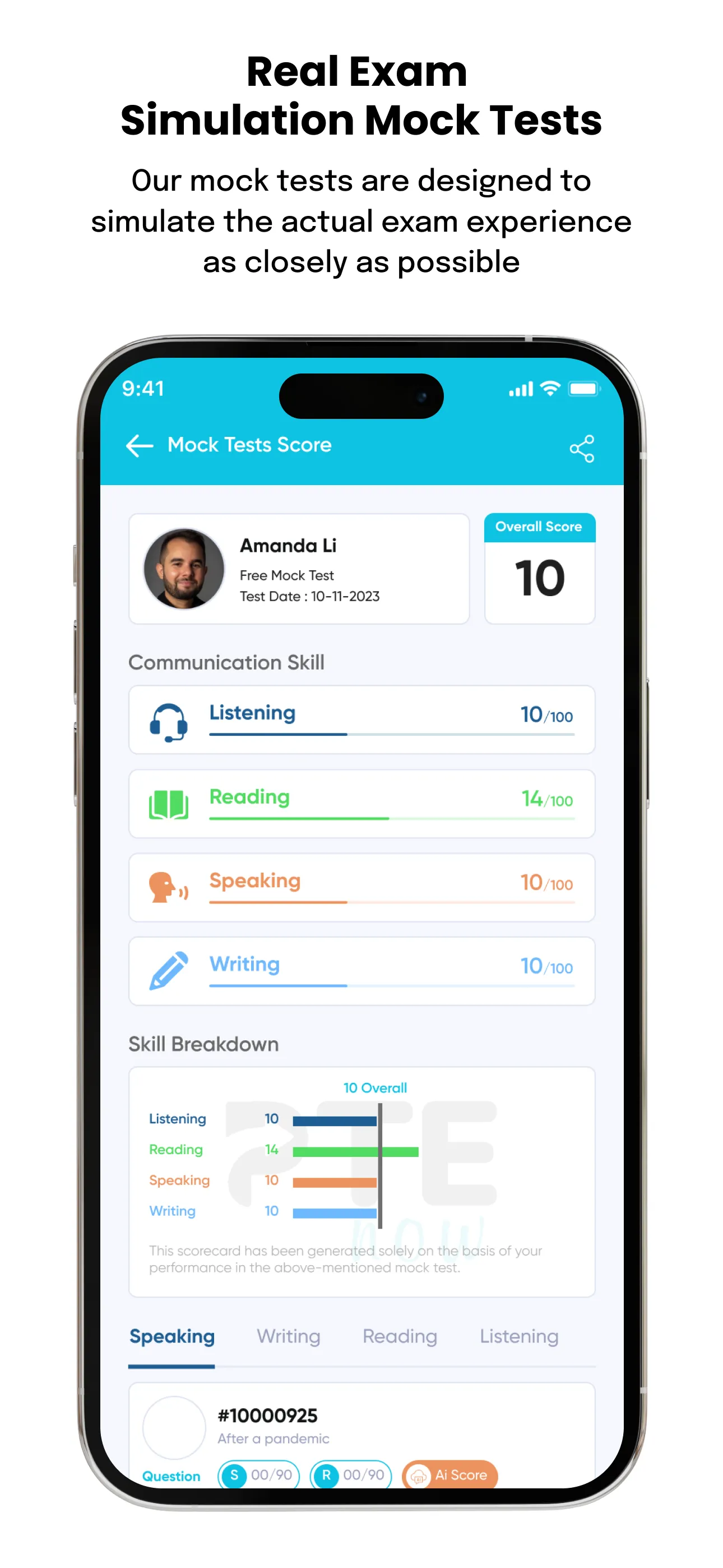 PTE Now: AI Practice App | Indus Appstore | Screenshot