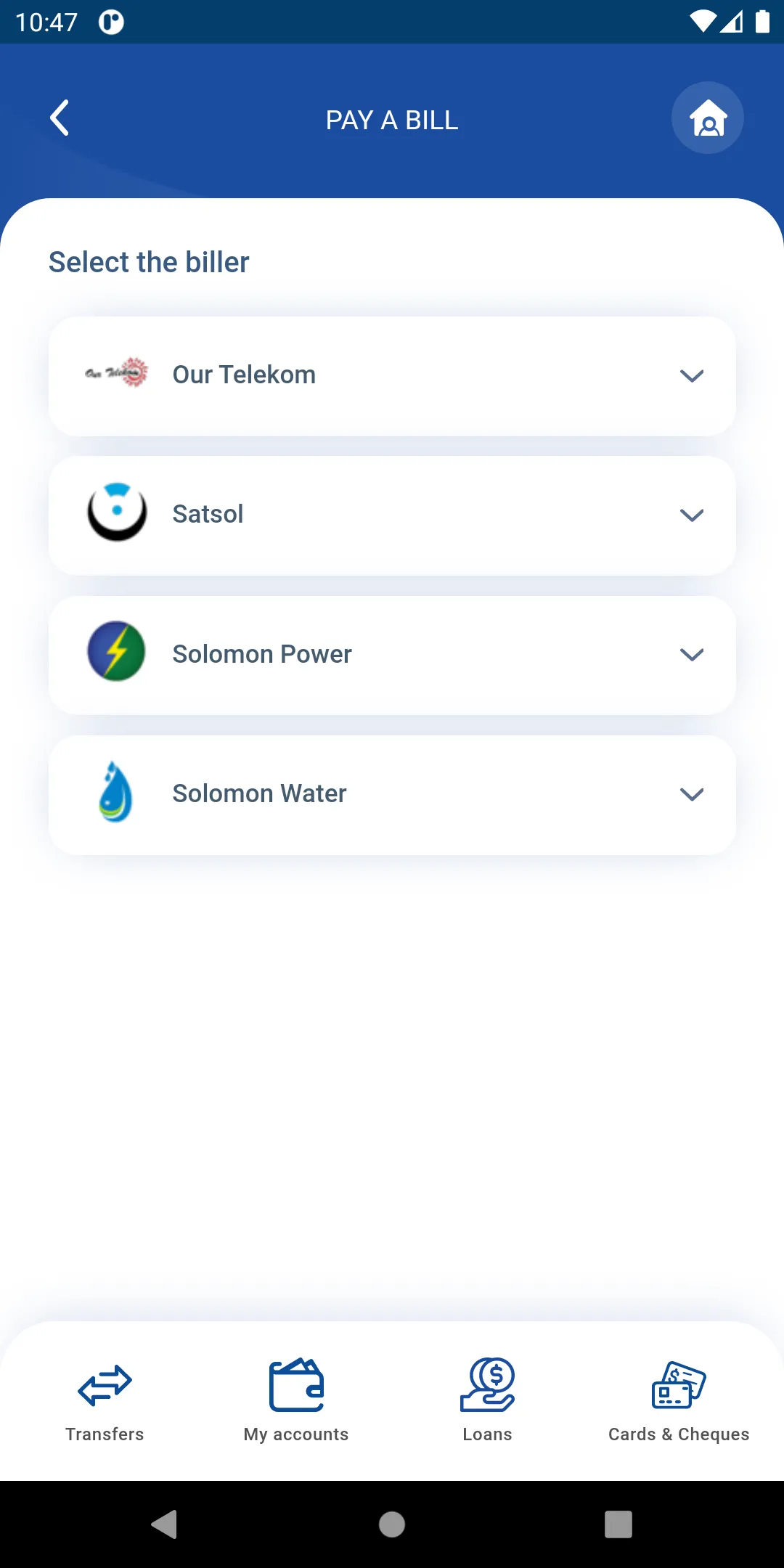 BRED Solomon Connect | Indus Appstore | Screenshot