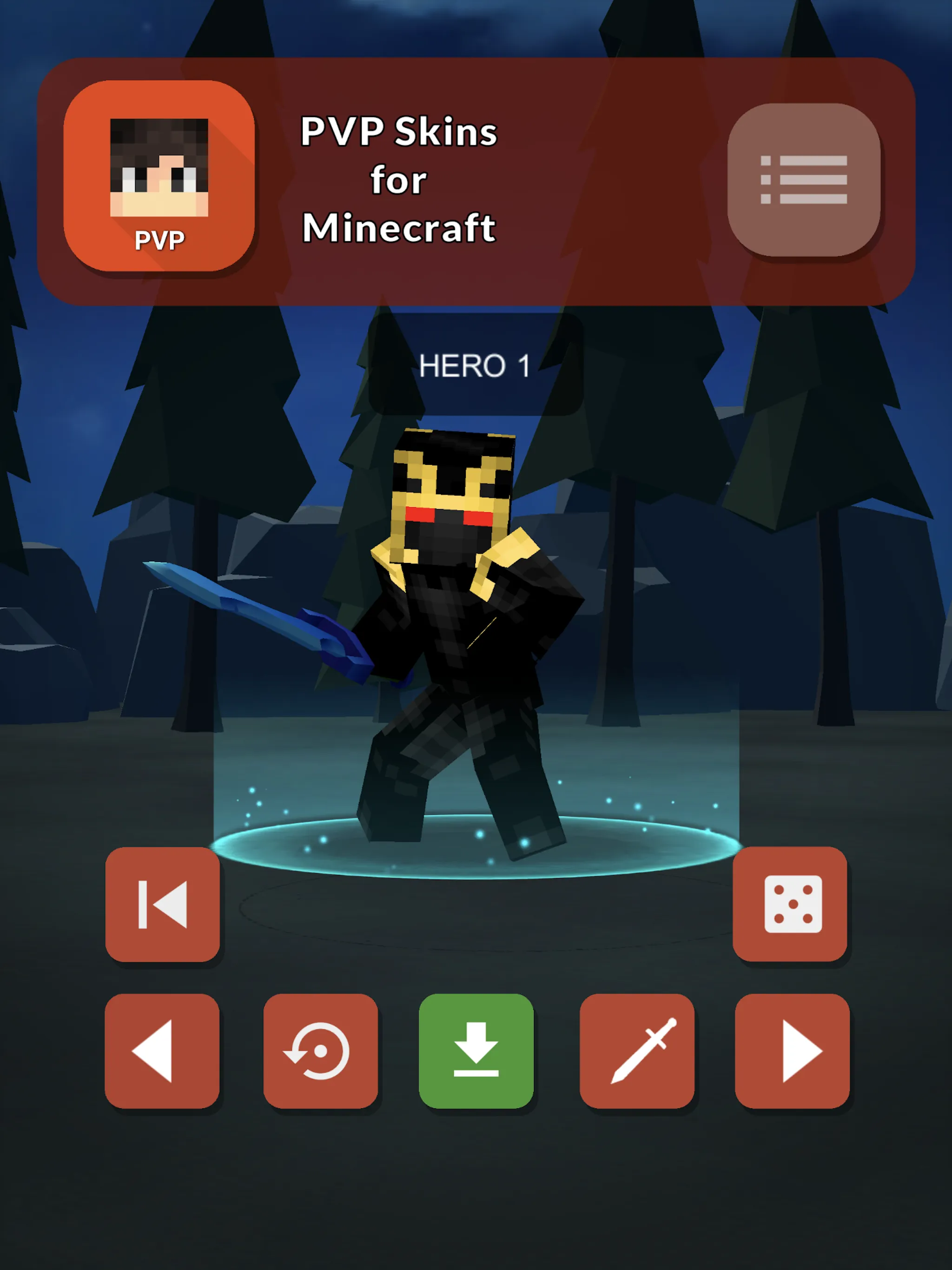 PVP Skins for Minecraft | Indus Appstore | Screenshot