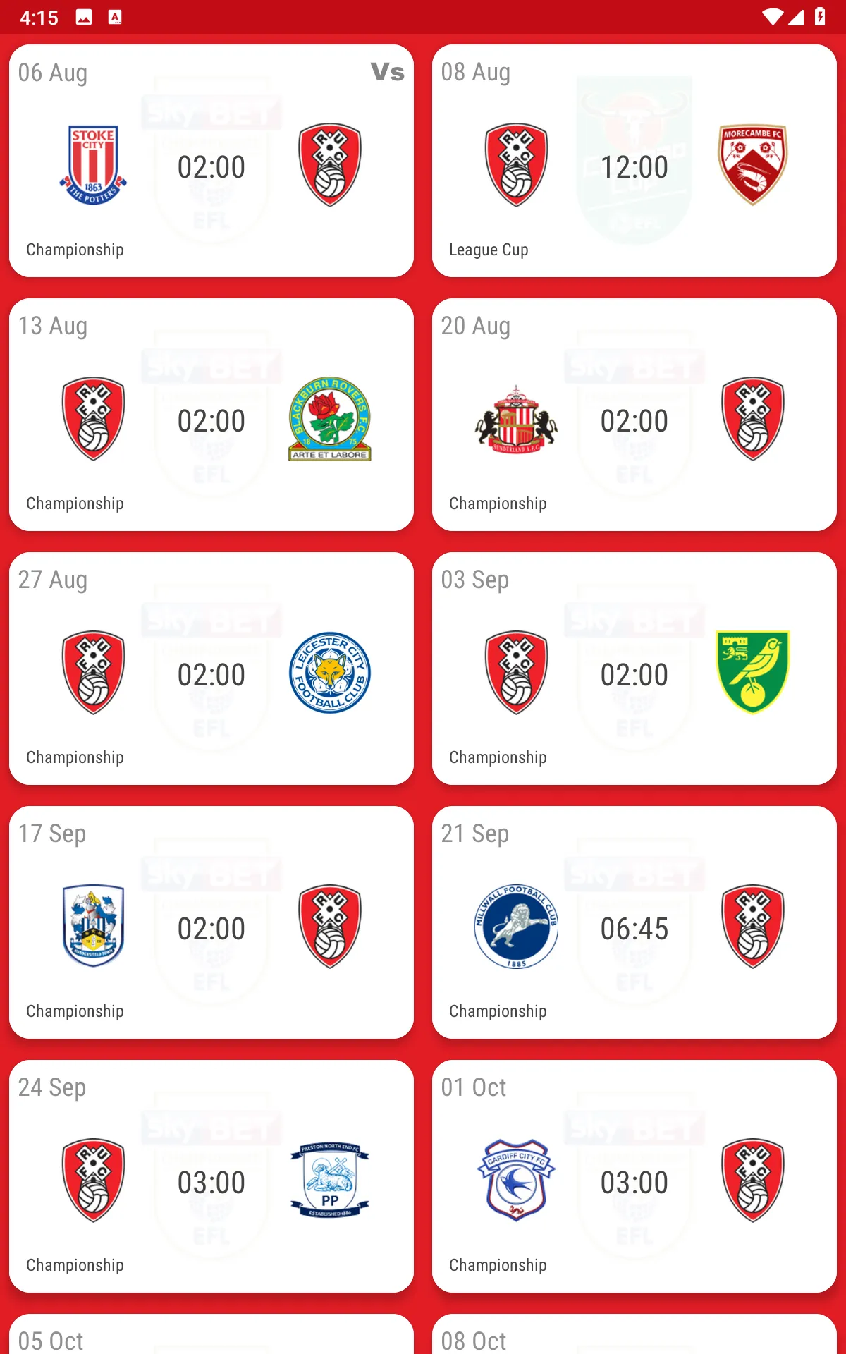 Rotherham United Fan App | Indus Appstore | Screenshot