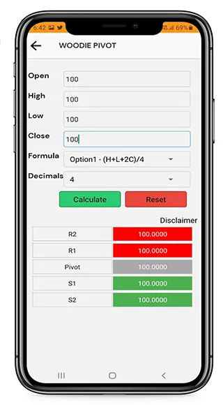 Pivot Point Calculator | Indus Appstore | Screenshot