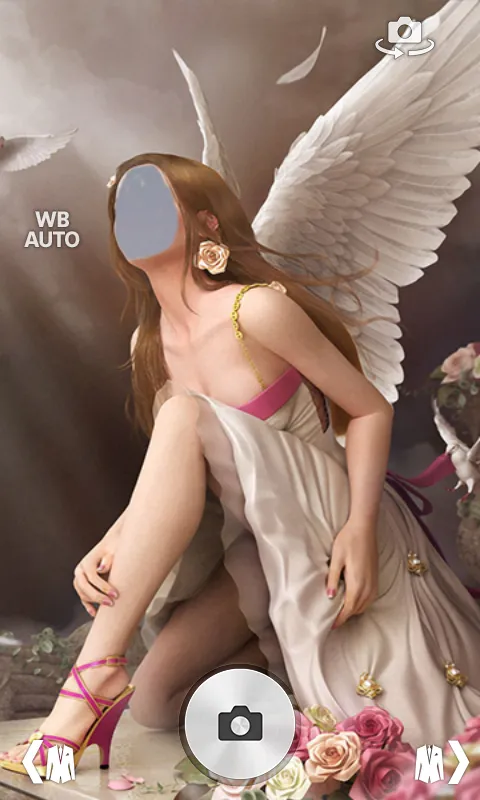 Girl Angel Devil photo montage | Indus Appstore | Screenshot