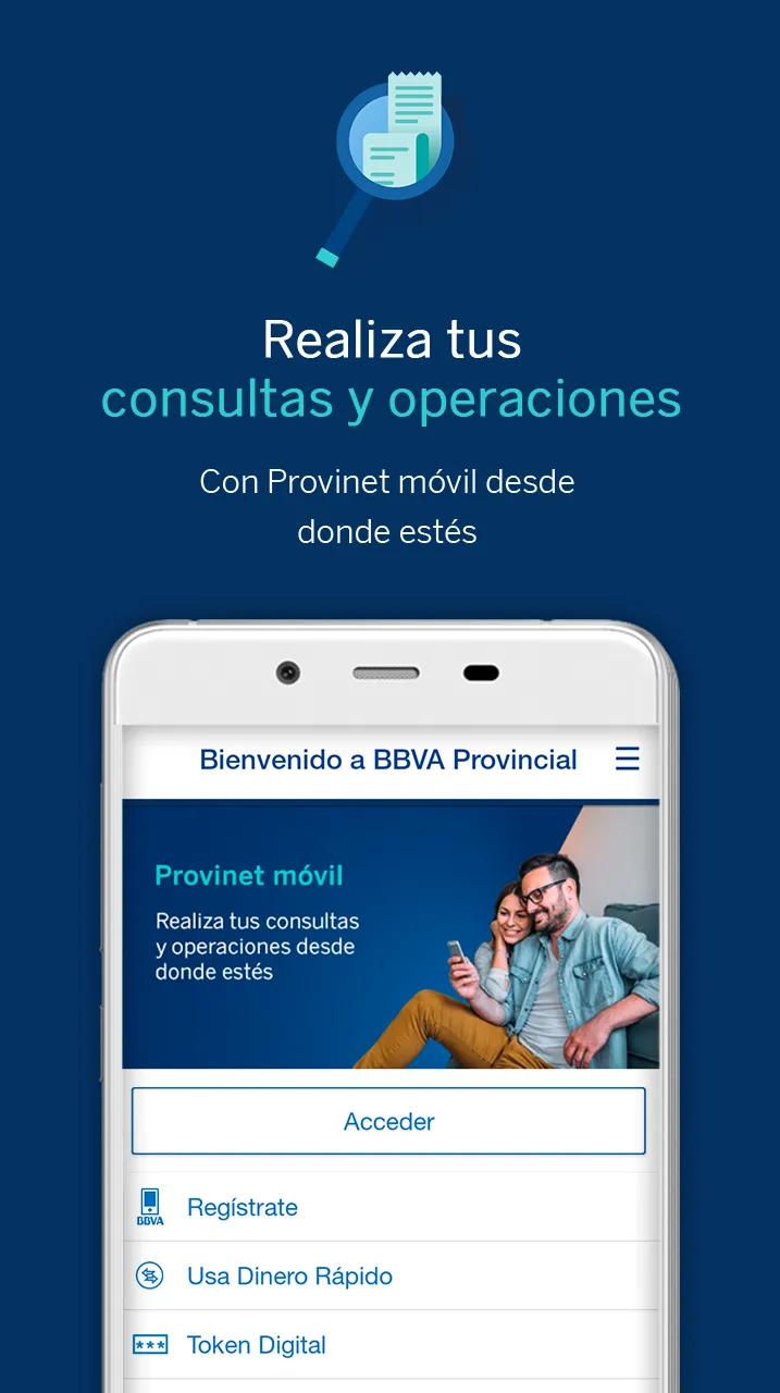 BBVA Provinet Móvil | Indus Appstore | Screenshot