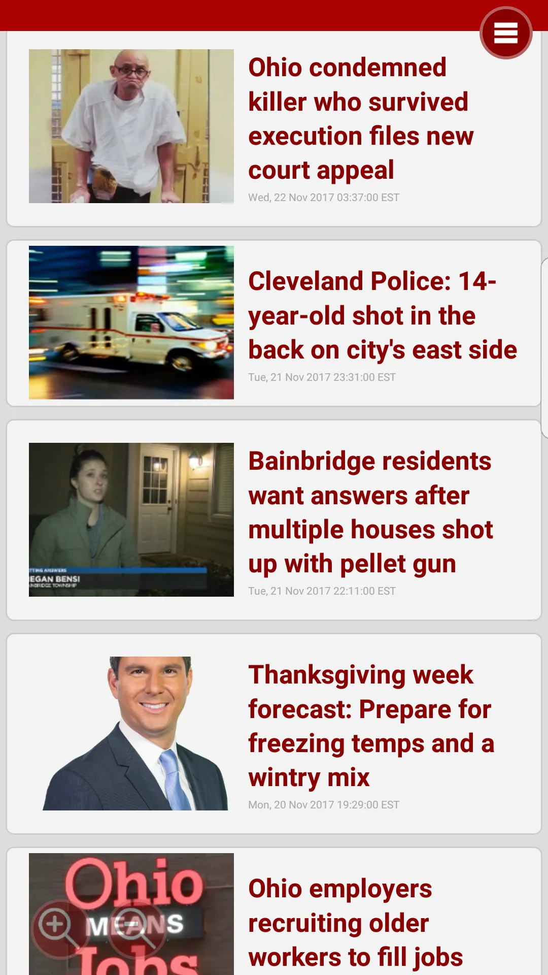 CLE 24 - Cleveland Local News | Indus Appstore | Screenshot