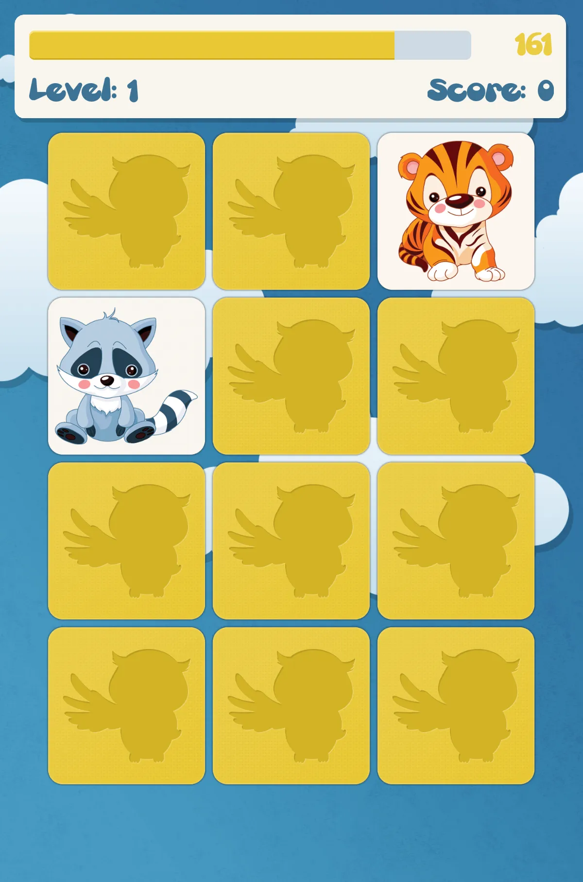 Animals memory game for kids | Indus Appstore | Screenshot