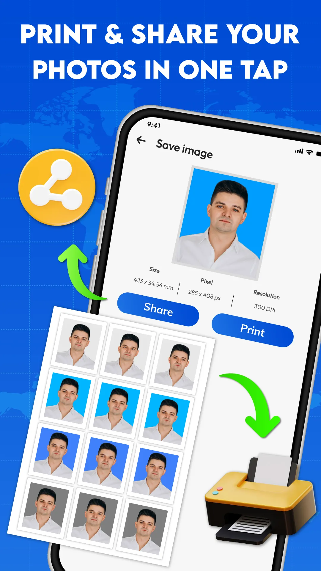 Visa ID: Passport Photo Maker | Indus Appstore | Screenshot