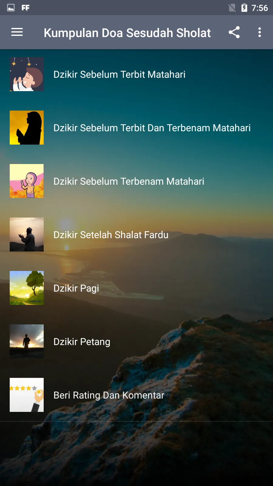 Kumpulan Doa Sesudah Sholat | Indus Appstore | Screenshot