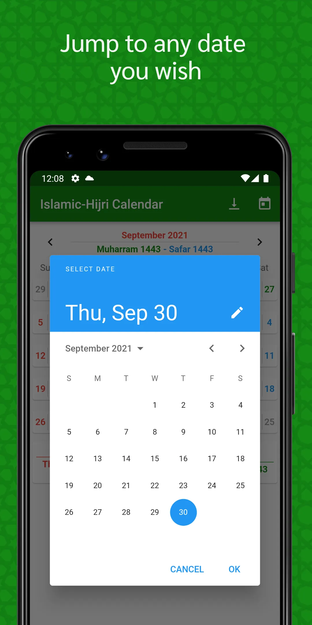 Islamic Hijri Calendar | Indus Appstore | Screenshot