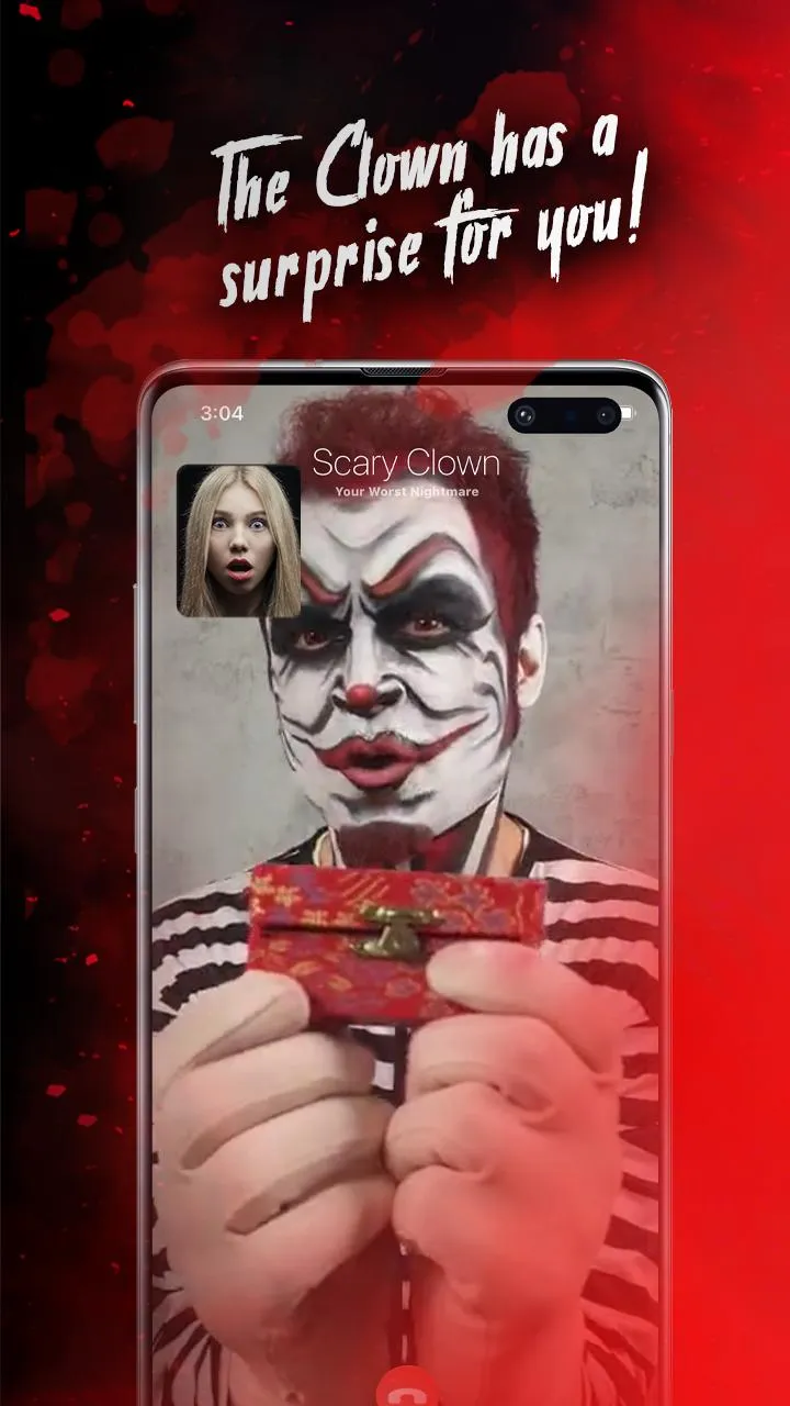 Killer Clown Simulated Call | Indus Appstore | Screenshot