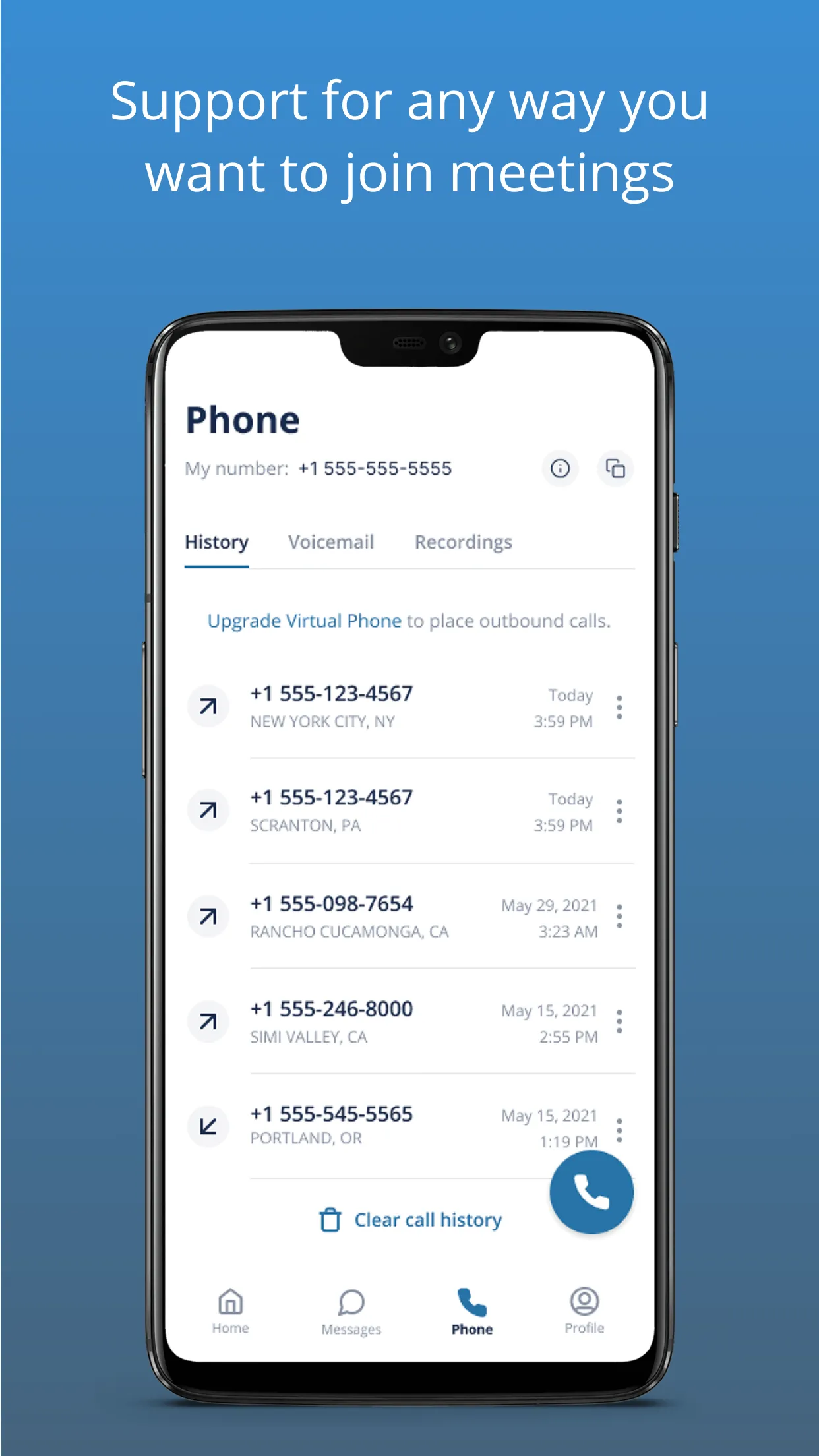 Free Conference Call | Indus Appstore | Screenshot