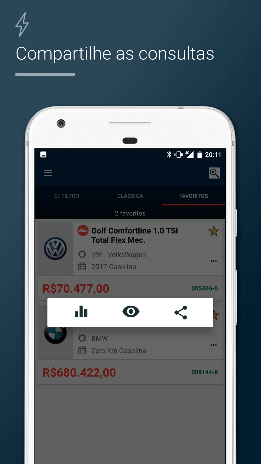 Consulta FIPE (Carros e Motos) | Indus Appstore | Screenshot