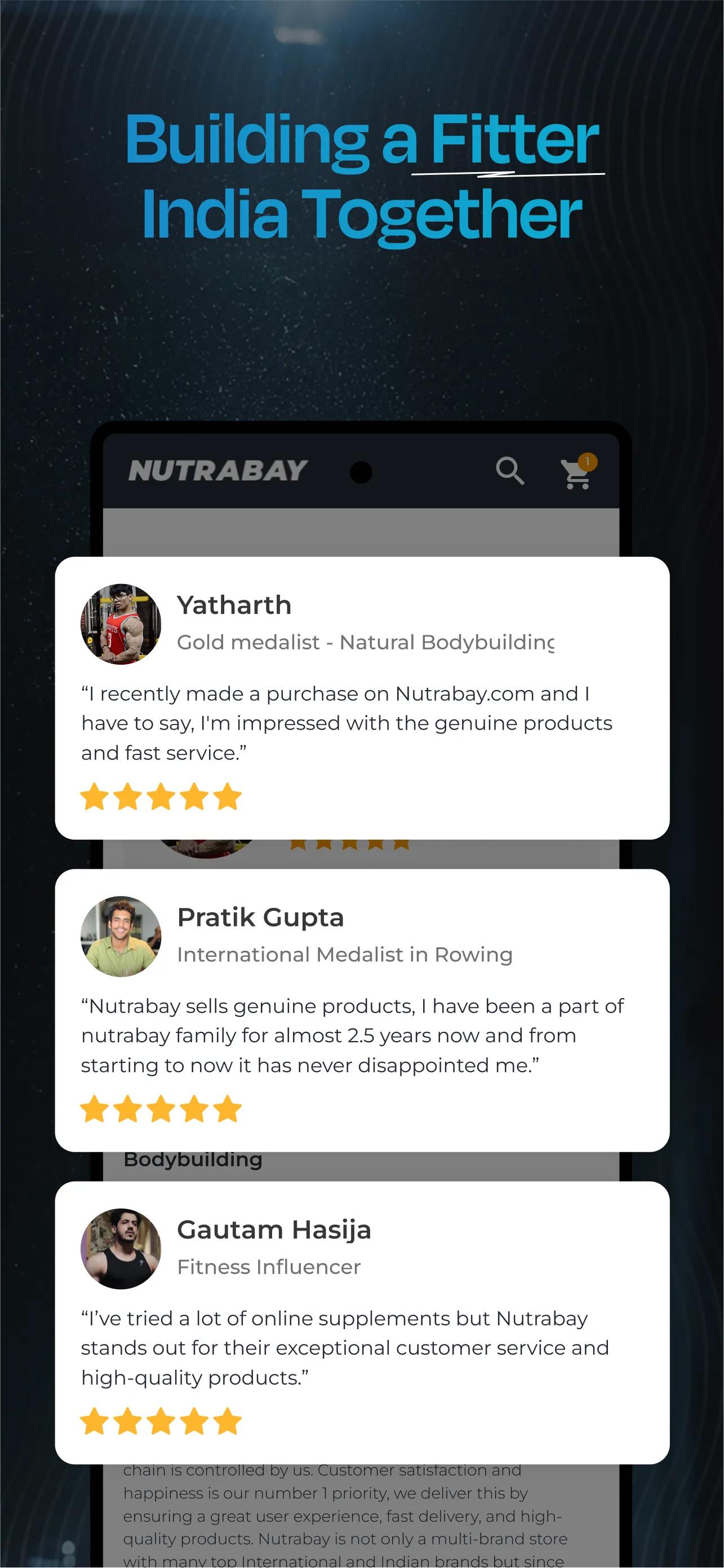 Nutrabay: Supplements Store | Indus Appstore | Screenshot
