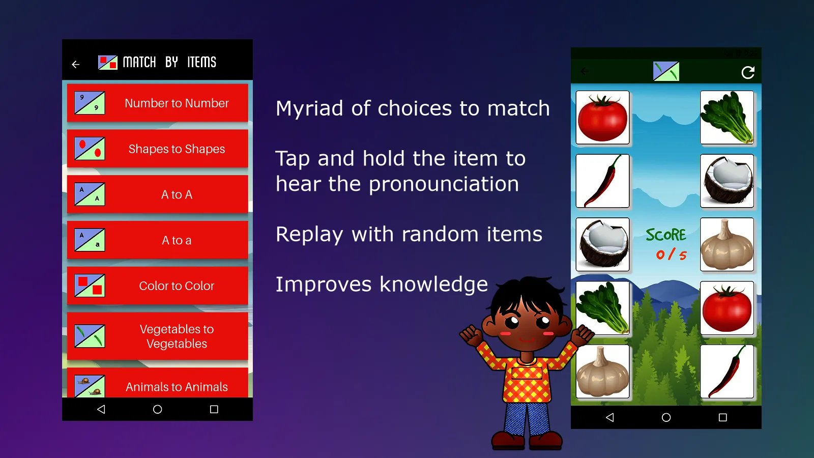 MATCH IT - Easy Learning | Indus Appstore | Screenshot