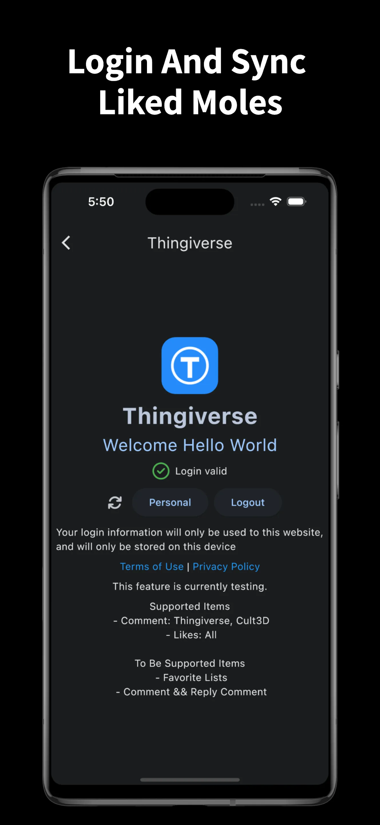 Thingiverse Printables | 3Drop | Indus Appstore | Screenshot