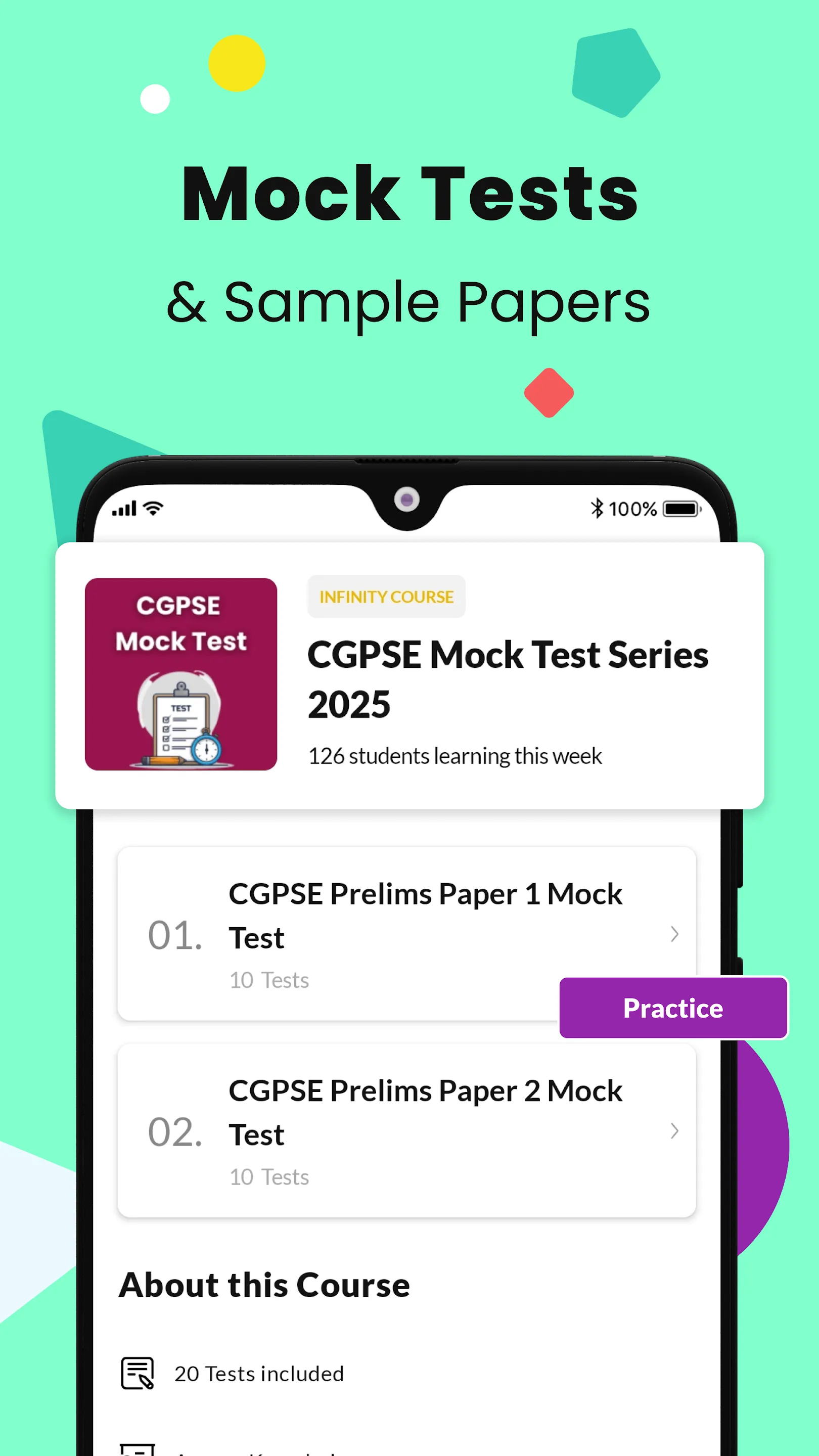 CGPSC Exam Preparation App | Indus Appstore | Screenshot