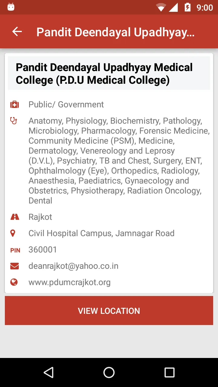 Hospital Finder | Indus Appstore | Screenshot