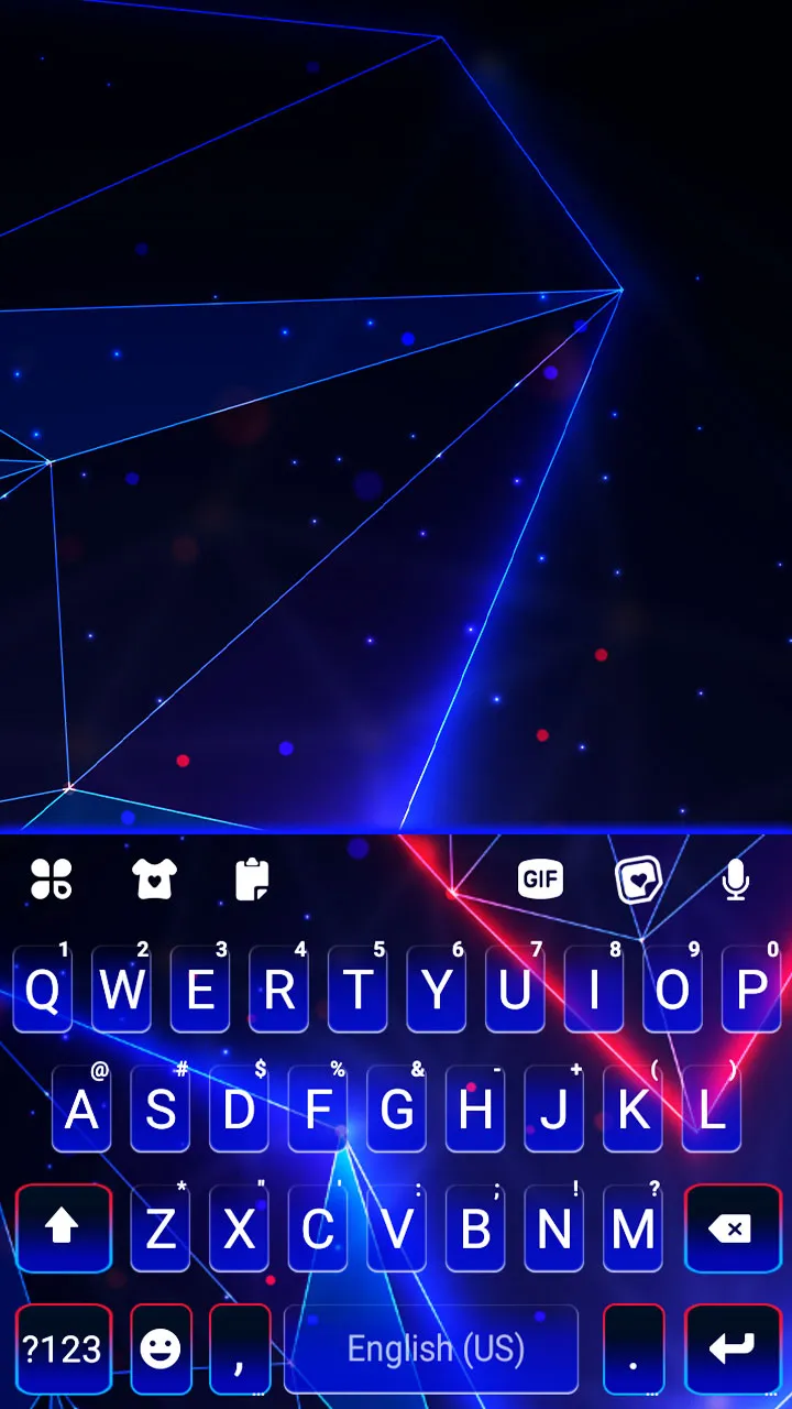 Neon Laser Lights Keyboard Bac | Indus Appstore | Screenshot