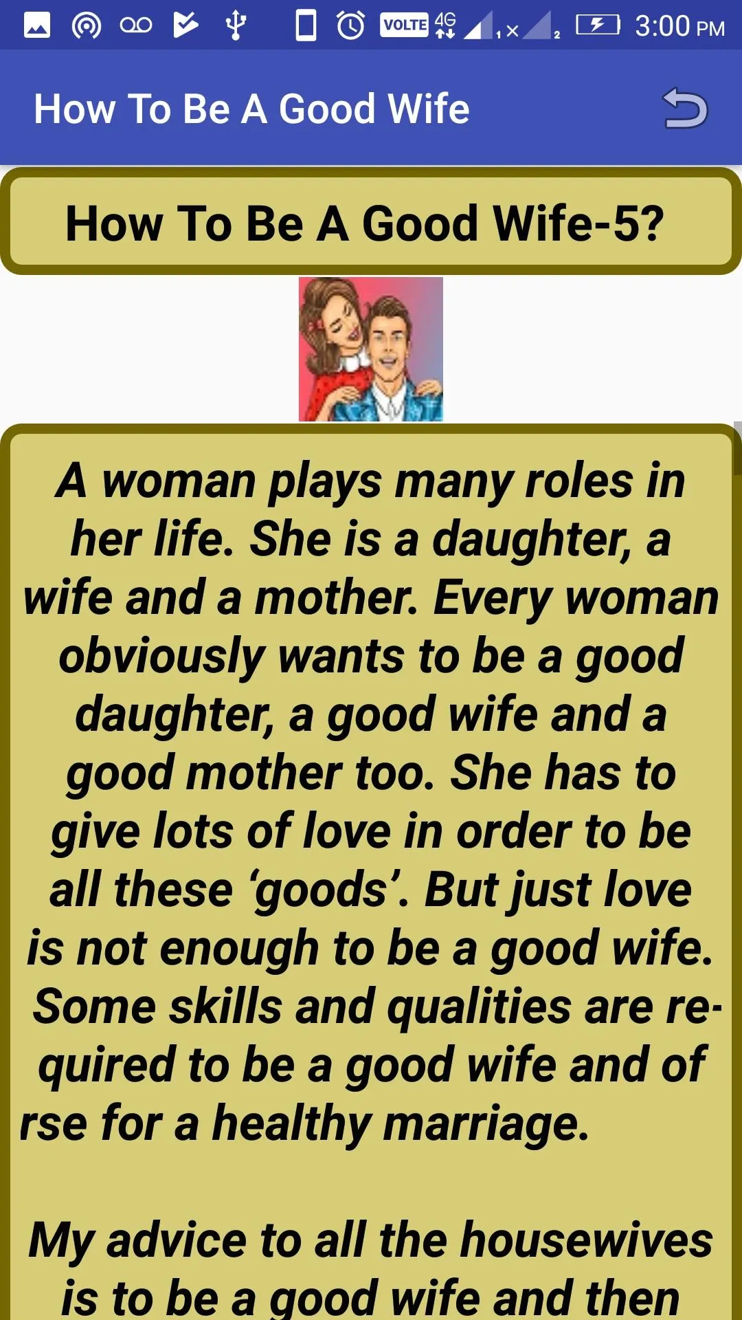 How To Be A Good Wife | Indus Appstore | Screenshot