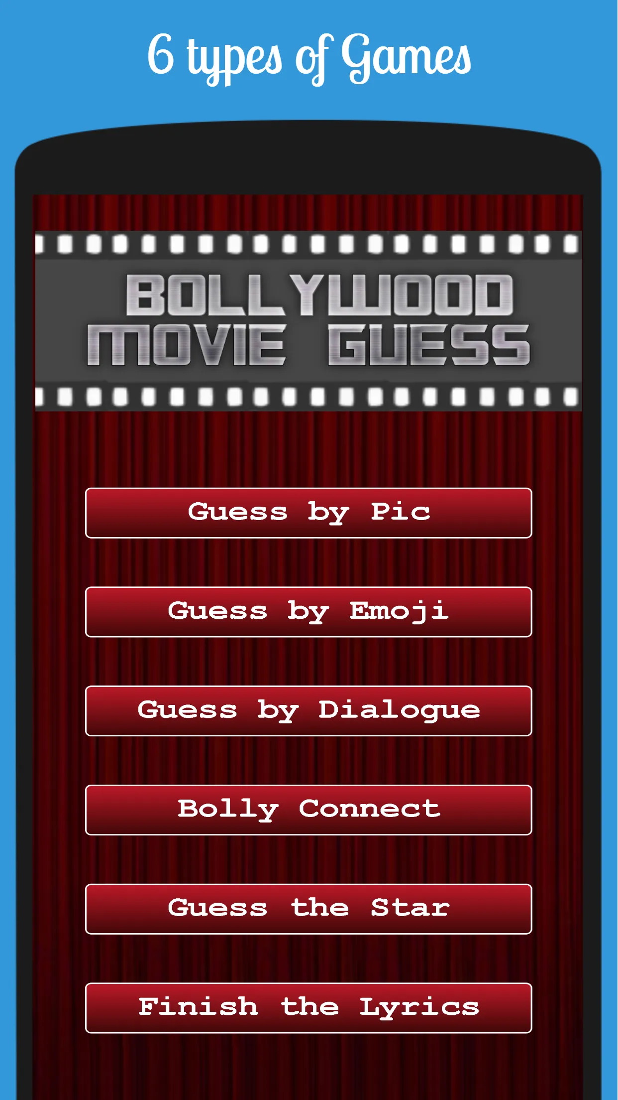 Bollywood Movies Guess - Quiz | Indus Appstore | Screenshot