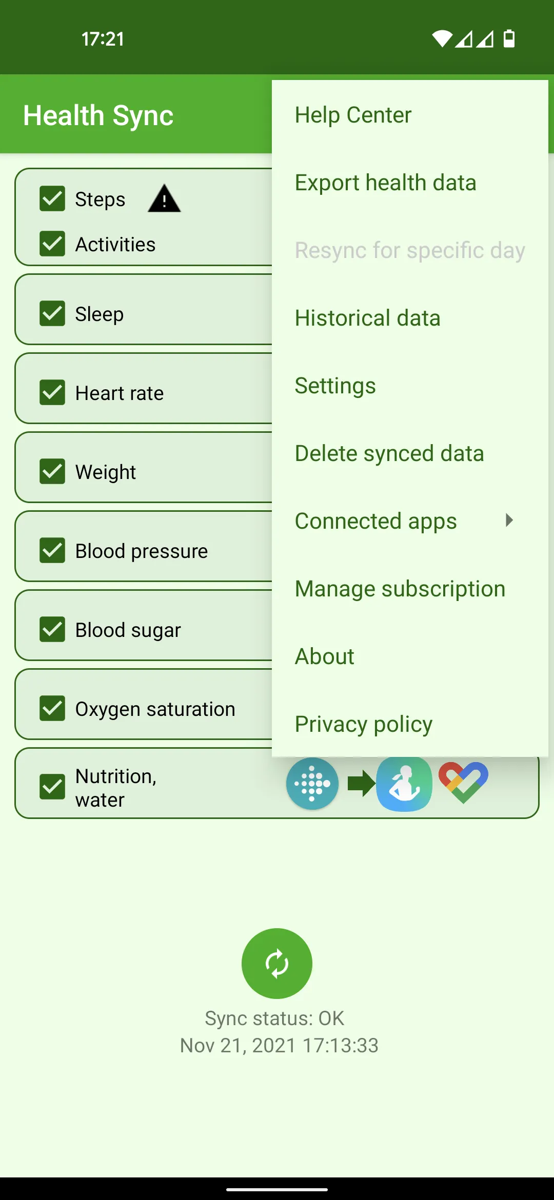 Health Sync | Indus Appstore | Screenshot