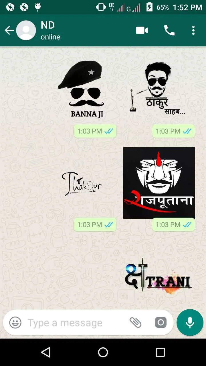 Rajput Stickers For WhatsApp | Indus Appstore | Screenshot